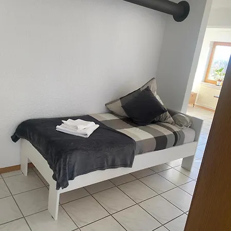 In Rheinfelden, Grenznaehe Und Blick Auf Schweiz Lejlighed *