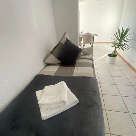 In Rheinfelden, Grenznaehe Und Blick Auf Schweiz * Karsau